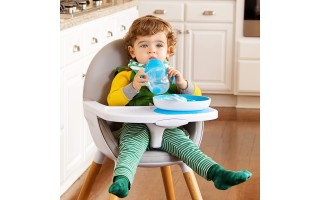Cubiertos para Bebés Munchkin Be Happy 17908 Azul 4pzs Cubiertos para Bebés Munchkin Be Happy 17908 Azul 4pzs