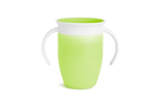 Vaso con Asas Munchkin Miracle 51856 360° 207ml Verde Vaso con Asas Munchkin Miracle 51856 360° 207ml Verde