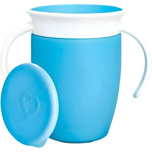 Vaso con Asas Munchkin Miracle 51864 360° 207ml Azul