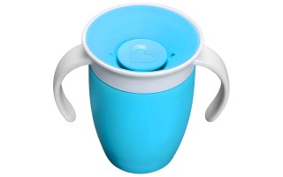 Vaso con Asas Munchkin Miracle 51864 360° 207ml Azul Vaso con Asas Munchkin Miracle 51864 360° 207ml Azul