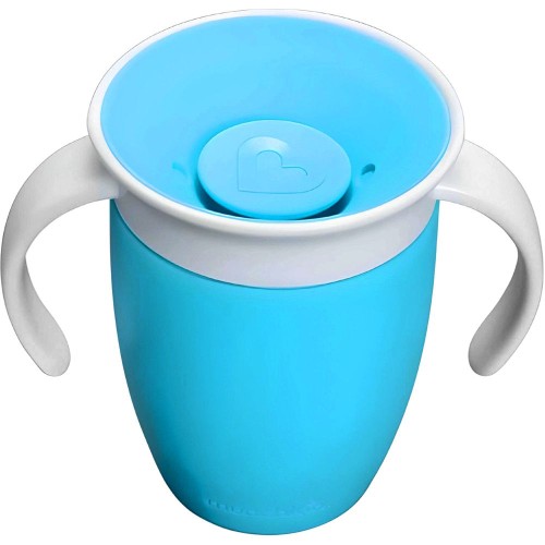 Vaso con Asas Munchkin Miracle 51864 360° 207ml Azul
