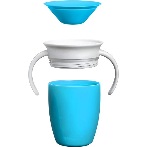 Vaso con Asas Munchkin Miracle 51864 360° 207ml Azul