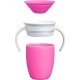 Vaso con Asas Munchkin Miracle 51865 360° 207ml Rosa Vaso con Asas Munchkin Miracle 51865 360° 207ml Rosa