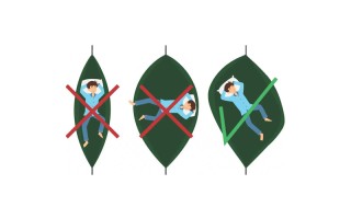 Hamaca de Red NTK Kokun 293020 Azul Hamaca de Red NTK Kokun 293020 Azul