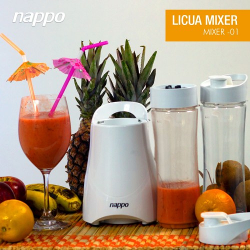 Licuadora Nappo LicuaMixer 600ml 300W Blanco