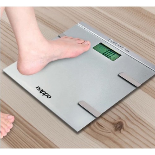 Balanza Digital de Baño Nappo EBS 150kg Plateado