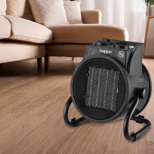 Estufa Eléctrica con Ventilador Nappo NCE-261 2000W