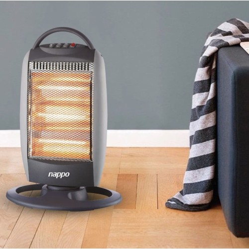Estufa Eléctrica Nappo NCE-264 Halógena 1200W