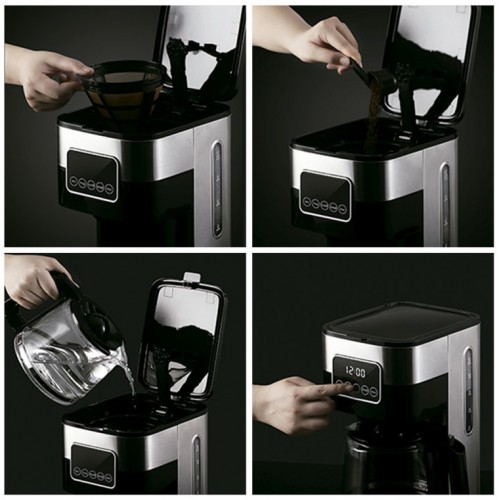 Cafetera Eléctrica Nappo NEC 1,5L 900W