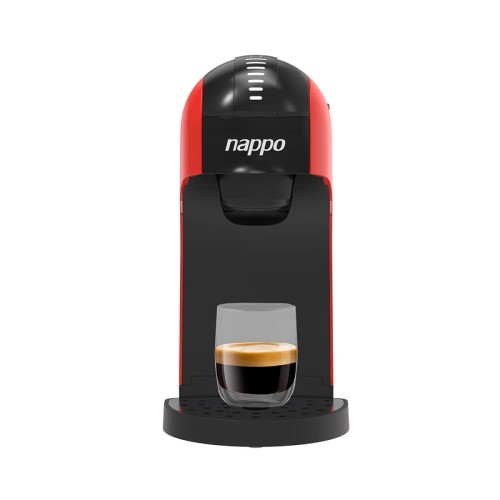 Cafetera Eléctrica Nappo NEC 850ml 1400W Rojo