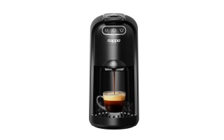 Cafetera Nappo NEC Multicápsulas 3en1 1400W Negro