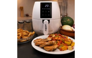 Freidora Eléctrica Nappo NEF-138B 3,2L 1000W Blanco Freidora Eléctrica Nappo NEF-138B 3,2L 1000W Blanco