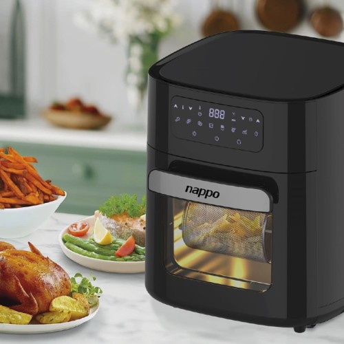 Horno y Freidora Eléctrica Nappo Gourmet 14L 1700W