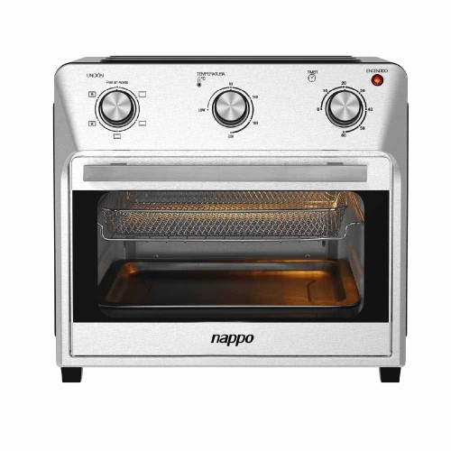 Horno y Freidora Eléctrica Nappo NEH-247 28L 1600W 6en1