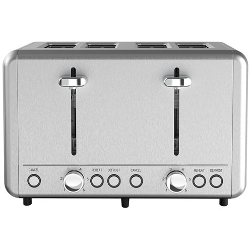 Tostadora Nappo NET-125 4 Panes 1850W Inox.