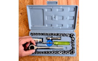 Llaves Tubo Nappo NHK-047 enc.3/8'' 40pzs