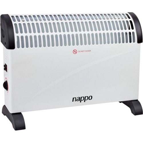 Estufa Eléctrica con Ventilador Nappo NCE 2000W