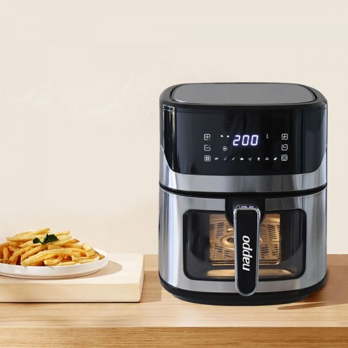 Freidora Eléctrica Nappo Turbofryer NEF Digital 7L 1600W