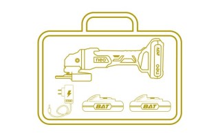 Amoladora a Batería Neo AA-1015 115mm 20V 2bat Amoladora a Batería Neo AA-1015 115mm 20V 2bat