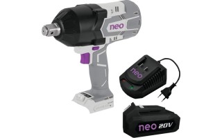Llave de Impacto a Batería Neo 1/2'' 20V 1200Nm Llave de Impacto a Batería Neo 1/2'' 20V 1200Nm