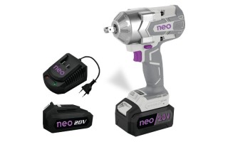 Llave de Impacto a Batería Neo 1/2'' 20V 850Nm Llave de Impacto a Batería Neo 1/2'' 20V 850Nm