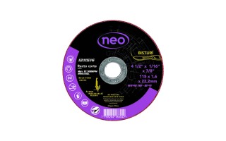 Disco de Corte Acero Inox Neo 1211516 115mm x 1,6mm Disco de Corte Acero Inox Neo 1211516 115mm x 1,6mm