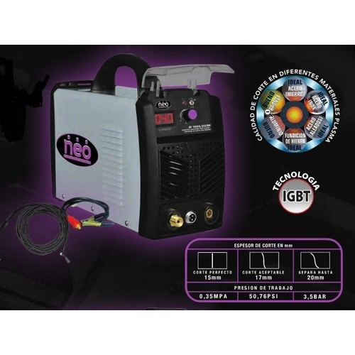 Soldador Inverter Neo TIG IP 1020 Cortadora por Plasma 40A