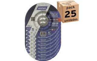 Disco de Corte Metal Norton 66252 115mm x 0,8mm x25u Disco de Corte Metal Norton 66252 115mm x 0,8mm x25u