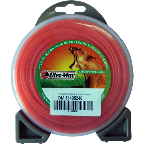 Hilo para Bordeadora Oleo Mac Redondo 2,4mm 15m