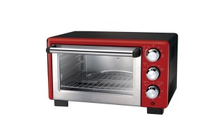 Horno Eléctrico Oster TSSTTV7118R 18L 1400W Rojo Horno Eléctrico Oster TSSTTV7118R 18L 1400W Rojo