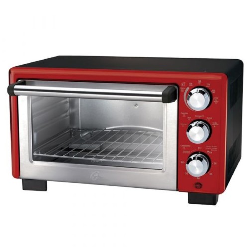 Horno Eléctrico Oster TSSTTV7118R 18L 1400W Rojo