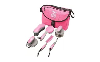 Peines y Cepillos para Caballos Oster 7pzs Rosado Peines y Cepillos para Caballos Oster 7pzs Rosado
