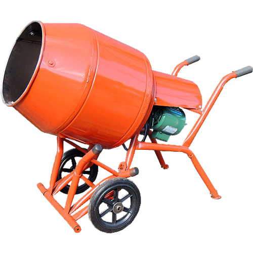 Hormigonera Ansa 460 130 Lts con Motor WEG 3/4HP Naranja