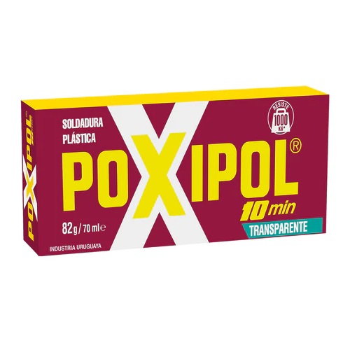 Adhesivo Poxipol Transparente 70ml