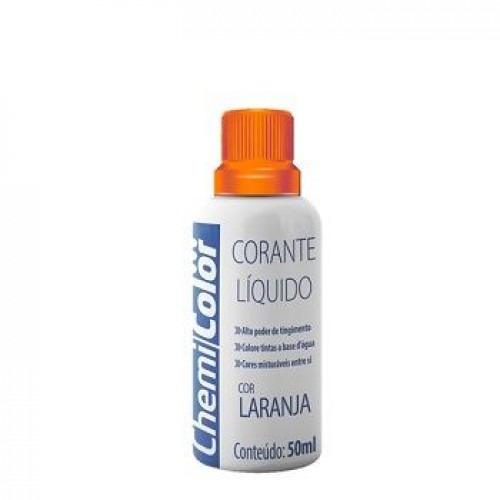 Pintura Colorante Líquido Chemi Color 680470 50ml Naranja