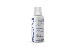 Pintura Colorante Líquido Chemi Color 680477 50ml Blanco Pintura Colorante Líquido Chemi Color 680477 50ml Blanco