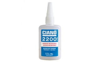 Adhesivo Instantáneo Super Ciano Superficies Porosas 100g Adhesivo Instantáneo Super Ciano Superficies Porosas 100g
