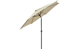 Sombrilla de Jardín Dong San Fan Redonda 2m Beige Sombrilla de Jardín Dong San Fan Redonda 2m Beige