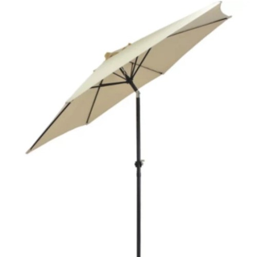 Sombrilla de Jardín Dong San Fan Redonda 2m Beige