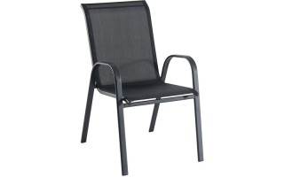 Silla Dong San Fan Sling Aluminio Tela Gris Silla Dong San Fan Sling Aluminio Tela Gris