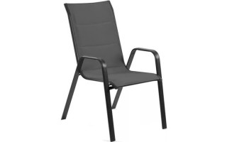 Silla Dong San Fan Sling Aluminio Tela Gris Doble