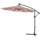 Sombrilla de Jardín Colgante Dong San Fan 3m Beige