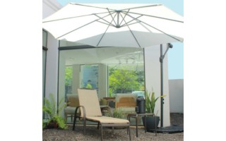 Sombrilla de Jardín Colgante Dong San Fan 3m Beige