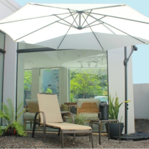 Sombrilla de Jardín Colgante Dong San Fan 3m Beige