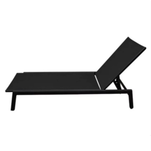 Reposera Dong San Fan Zen WRL023 Aluminio Negro