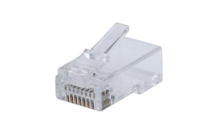 Conectores Modulares Intellinet FastCrip 791083 RJ45 100u Conectores Modulares Intellinet FastCrip 791083 RJ45 100u
