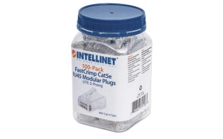 Conectores Modulares Intellinet FastCrip 791083 RJ45 100u Conectores Modulares Intellinet FastCrip 791083 RJ45 100u