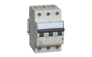 Llave Termomagnetica Legrand TM 6KA 3x16A Llave Termomagnetica Legrand TM 6KA 3x16A