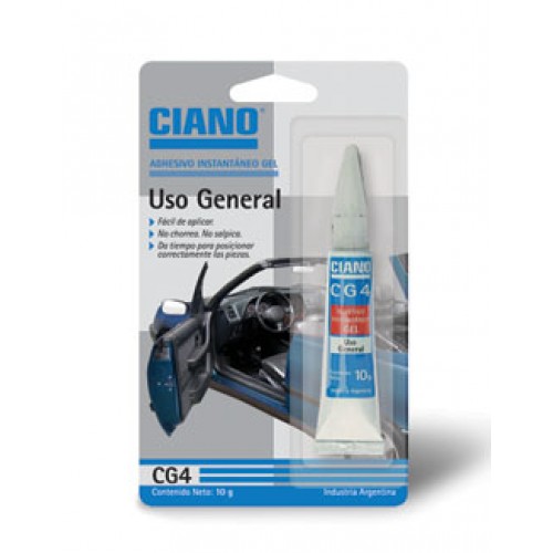 Adhesivo Instantáneo Ciano CG4 Gel 10g