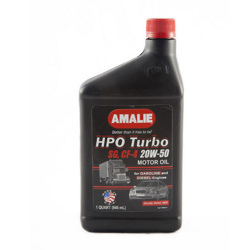 Aceite p/ Motor Amalie HPO Turbo 20W-50 0,9L